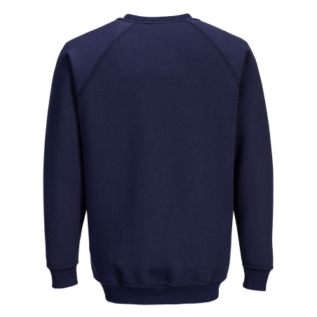 Sweatshirt de travail col rond manche raglan Marine – Portwest B300NAR