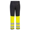 Pantalon de travail stretch haute visibilité classe 1 Jaune/noir – Portwest CD888