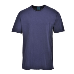 T-shirt thermique manches courtes col rond Marine – Portwest B120NAR
