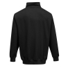 Sweatshirt col zippé quart de zip coupe décontractée Noir – Portwest B309