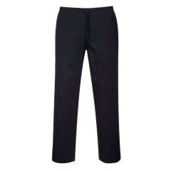 Pantalon léger à cordon de serrage et revêtement déperlant Noir coupe courte – Portwest C070