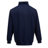Sweatshirt col zippé quart de zip coupe décontractée Marine – Portwest B309NVR