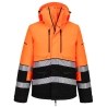 Parka haute visibilité sherpa grand froid imperméable classe 3 Orange/noir – Portwest EV467