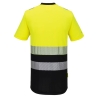 T-shirt haute visibilité classe 1 coupe sportive Jaune/noir – Portwest DX434