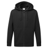 Sweat à capuche zippé intégral de travail Noir – Portwest B312
