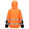Parka haute visibilité sherpa grand froid imperméable classe 3 Orange/noir – Portwest EV467