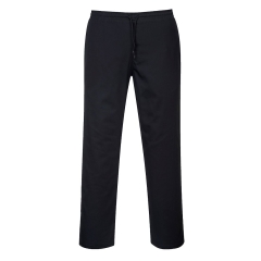 Pantalon léger à cordon de serrage et revêtement déperlant Noir coupe longue – Portwest C070