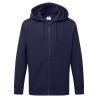 Sweat à capuche zippé intégral de travail Marine – Portwest B312NAR