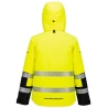 Parka haute visibilité sherpa grand froid imperméable classe 3 Jaune/noir – Portwest EV467