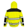 Blouson haute visibilité 3 en 1 modulable toutes saisons Jaune/noir – Portwest C466