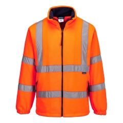 Polaire haute visibilité zippée classe 3 Orange – Portwest F300