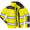 Blouson haute visibilité 3 en 1 modulable toutes saisons Jaune/noir – Portwest C466