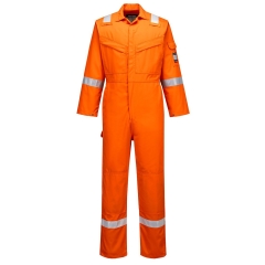 Combinaison ignifugée multirisque protection arc électrique offshore Orange – Portwest FF50
