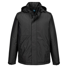 Parka de travail éco-conçue imperméable et rembourrée Noir – Portwest CD864