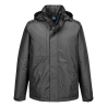 Parka de travail éco-conçue imperméable et rembourrée Gris métal – Portwest CD864