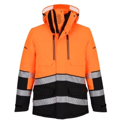 Parka expedition haute visibilité duvet grand froid Orange/noir – Portwest EV401