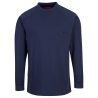Tee-shirt manches longues ignifugé antistatique arc électrique Marine – Portwest FR33