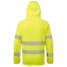 Sweat à capuche haute visibilité DX4 molletonné classe 2/3 Jaune/noir – Portwest DX483