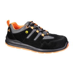 Chaussure de sécurité composite ESD S1 SR FO Noir/orange – Portwest FE07