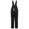 Cotte à bretelles matelassée coton multipoches Noir/gris – Portwest CD117