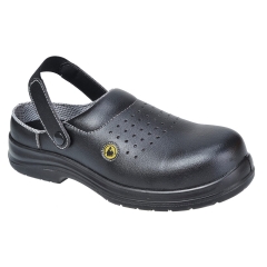 Sabot de sécurité ventilé composite ESD SB antistatique Noir – Portwest FC03