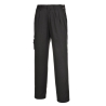 Pantalon combat femme taille élastiquée multipoches Noir – Portwest C099