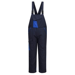 Cotte à bretelles matelassée coton multipoches Marine/royal – Portwest CD117