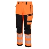 Pantalon de pluie haute visibilité extensible et respirant Orange/noir – Portwest DX448