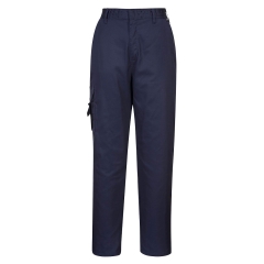 Pantalon combat femme taille élastiquée multipoches Marine – Portwest C099NAR