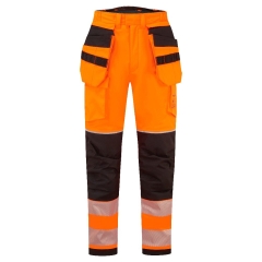 Pantalon hiver pluie holster Modaflame haute visibilité Orange/noir – Portwest FR427