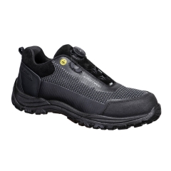 Chaussures de sécurité montantes composite S3S ESD SR FO Noir/gris – Portwest FE05