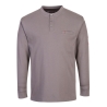 Henley antistatique protection flammes et arcs électriques Gris – Portwest FR32