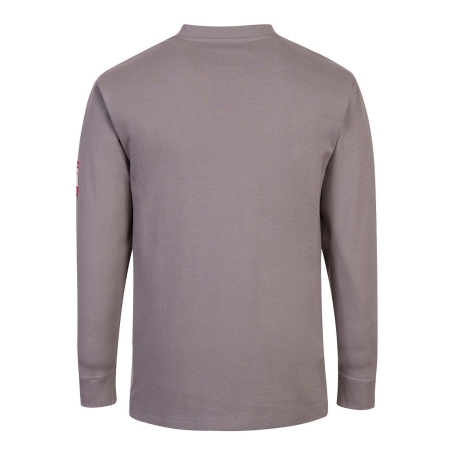 Henley antistatique protection flammes et arcs électriques Gris – Portwest FR32