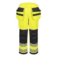 Pantalon hiver pluie holster Modaflame haute visibilité Jaune/noir – Portwest FR427