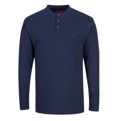 Henley antistatique protection flammes et arcs électriques Marine – Portwest FR32