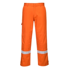 Pantalon femme ignifugé haute visibilité multirisque FR Orange – Portwest FR445
