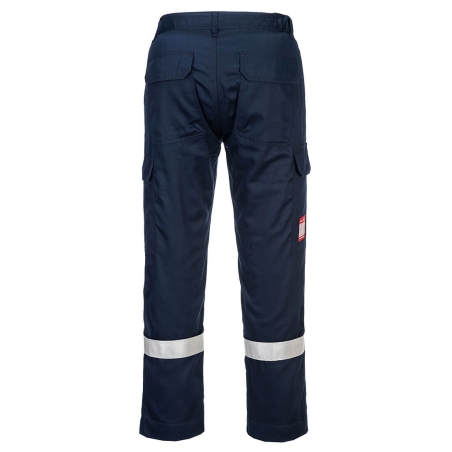 Pantalon antistatique léger protection flamme et arc électrique Marine – Portwest FR412