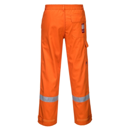 Pantalon femme ignifugé haute visibilité multirisque FR Orange – Portwest FR445