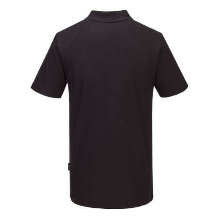 Polo manches courtes en coton mélangé WX2 Noir – Portwest CD812