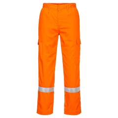 Pantalon antistatique léger protection flamme et arc électrique Orange – Portwest FR412