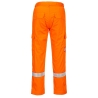 Pantalon antistatique léger protection flamme et arc électrique Orange – Portwest FR412