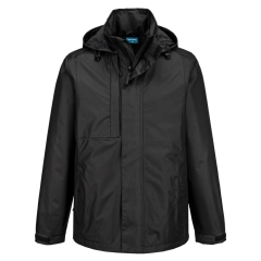 Veste de pluie imperméable coupe-vent WX2 éco-conçue Noir – Portwest CD867