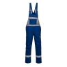Cotte à bretelles bicolore ignifugée multi-risques Bizflame Ultra Bleu royal – Portwest FR07