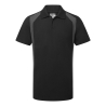 Polo manches courtes en coton mélangé WX2 Noir/gris – Portwest CD812