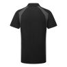 Polo manches courtes en coton mélangé WX2 Noir/gris – Portwest CD812