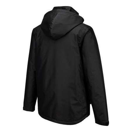 Veste de pluie imperméable coupe-vent WX2 éco-conçue Noir – Portwest CD867