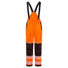 Pantalon hiver pluie haute visibilité ignifugé arc électrique Orange/noir – Portwest FR426