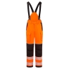 Pantalon hiver pluie haute visibilité ignifugé arc électrique Orange/noir – Portwest FR426