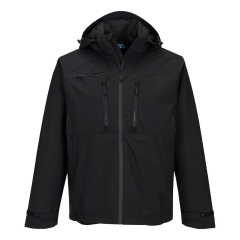 Veste de pluie imperméable coupe-vent respirante DX4 Tout noir – Portwest DX463