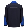 Veste de travail coton léger bicolore WX1 Marine/royal – Portwest CD130
